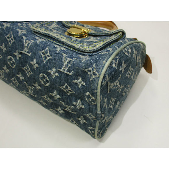 Louis Vuitton Neo Speedy Denim Monogram Mini Shoulder Bag - Picture 4 of 7